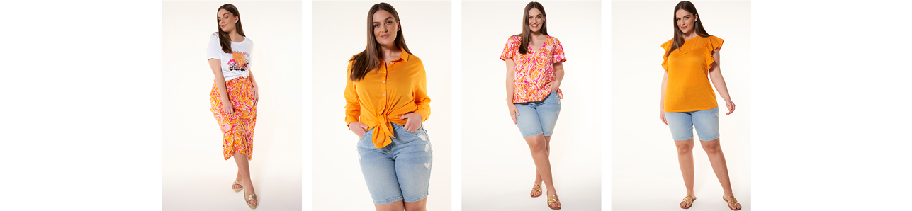 4 estilos de naranja